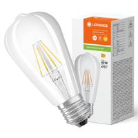 Żarówka LED ST64 E27 4W = 40W 470lm 2700K Ciepła Biała FILAMENT LEDVANCE