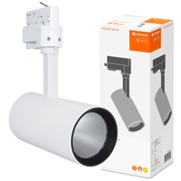 Oprawa LED Reflektor Szynowy 25W 1750lm CCT 3-Fazowy Regulowany  Biały Tracklight Ledvance