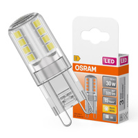 Żarówka LED Kapsułka G9 2.6W = 30W 320lm 2700K Ciepła 300° LED PIN Osram