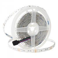 Taśma LED Pasek SMD 5050 14.4W/m 60LED/m 12V Wielokolorowa RGB IP63 Rolka 5m Ecolight
