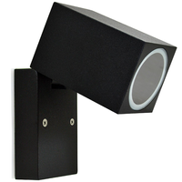 Kinkiet ogrodowy LED GU10 BOSTON GOLDLUX (Polux) RUCHOMY CZARNY