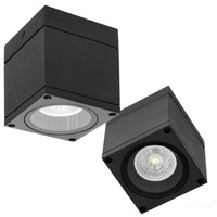 Lampa Ogrodowa Zewnętrzna Oprawa Punktowa GU10 Czarna IP54 Querk Kobi