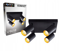 Lampa sufitowa LED ERIS GOLD 4x GU10 regulowana