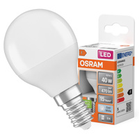 Żarówka LED P45 Kulka E14 4.9W = 40W 470lm 4000K Neutralna 150° STAR CLASSIC Osram