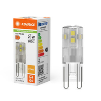 Żarówka LED Kapsułka G9 1.9W = 20W 200lm 2700K Ciepła 300° Ledvance