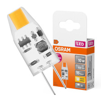 Żarówka LED Kapsułka G4 1W = 10W 100lm 2700K Ciepła 12V 300° LED PIN Osram