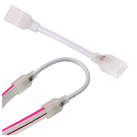 Złączka 2-stronna do taśm LED NEON z przewodem 2PIN 12MM