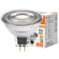 Żarówka LED MR16 GU5.3 5.3W = 35W 350lm 2700K Ciepła Biała 12V FILAMENT ŚCIEMNIALNA LEDVANCE