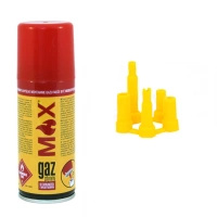Gaz do Zapalniczek Zapalarek Nabój Kartusz Gazowy Uniwersalny 100ml