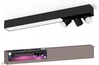 Lampa Sufitowa LED Reflektor 48.6W 3700lm IP20 White and Color Ambiance RGB + TW Czarna Inteligentna SMART Zigbee Bluetooth Centris Philips HUE