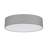 Lampa Sufitowa Plafon Oprawa RONDO GRAPHITE Okrągła Biało-Grafitowa 61cm 15W 4xE27 1584 TK Lighting