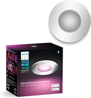 Oprawa Podtynkowa Wpuszczana LED Hermetyczna IP44 Łazienkowa 4.2W 400lm IP44 White and Color Ambiance RGB + TW Chrom Inteligentna SMART Zigbee Bluetooth Xamento Philips HUE