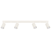 Lampa Sufitowa Reflektor Tuba Spot 4x GU10 Beżowa Karbon Deep Space SL.1603 Sollux