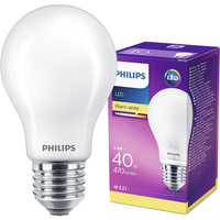 Żarówka LED E27 A60 4.5W = 40W 470lm 2700K Ciepła FILAMENT LED Classic Philips
