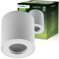 Oprawa Natynkowa HALOGENOWA Spot Tuba Lampa Sufitowa EGIO GU10 Okrągła Biała LUMILED