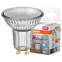 Żarówka LED PAR16 Reflektor GU10 7W = 51W 650lm 4000K Neutralna CRI90 120° Ściemnialna SUPERSTAR Osram