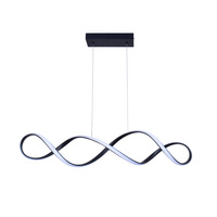 Lampa Sufitowa LED Wisząca Zwis 34W 5300lm 4000K Neutralna 120° Czarna INFINITO Sanico Goldlux