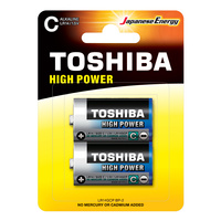 Baterie Alkaliczne TOSHIBA HIGH POWER LR14 1,5V Blister 2szt