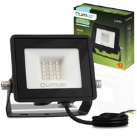 Naświetlacz LED ZUNA2 10W 900lm 6500K IP65 Czarny LUMILED