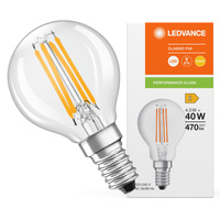 Żarówka LED Kulka E14 P45 4W = 40W 470lm 2700K Ciepła 300° Ledvance