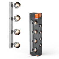 Lampa Sufitowa Ścienna LED Reflektor 4-Punktowy Dekoracyjny Ozdobny 22W Srebrny LEDVANCE