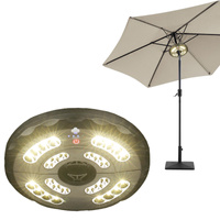 Lampa Ogrodowa Zewnętrzna LED Pod Parasol 4000K USB-C Akumulatorowa