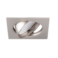 Zestaw 3x Oprawa LED Lampa Podtynkowa Punktowa Regulowana GU10 Chrom Tribis Kanlux