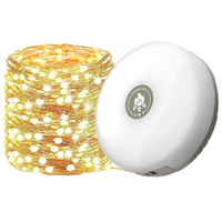 Lampa Kempingowa Biwakowa Akumulatorowa LED Girlanda z Łańcuchem 8m USB-C