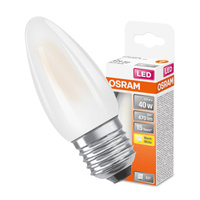 Żarówka LED B35 Świeczka E27 4W = 40W 470lm 2700K Ciepła 300° Retrofit Filament CLASSIC Osram