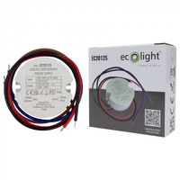 Zasilacz dopuszkowy FI60 do Taśm LED 20W 12V 1.67A Hermetyczny IP67 Ecolight