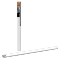 Lampka LED Podszafkowa Listwa 4W 270lm CCT z Czujnikiem Ruchu Zmierzchu Bateryjna Szary Linear Ledvance