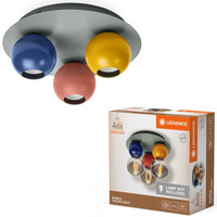Lampa Sufitowa Dekoracyjna Natynkowa E27 Wielokolorowy Decor Ledvance