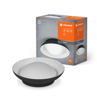 Plafon Lampa Sufitowa Natynkowa E27 Czarny Biały 30cm Orbis Ledvance