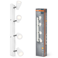 Lampa Sufitowa Oprawa Punktowa Reflektor GU10 17.2W 840lm 2700K Ciepła 36° Biała Spot Pear Osram