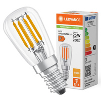 Żarówka LED T26 E14 2.8W = 25W 250lm 2700K Ciepła Biała FILAMENT LEDVANCE