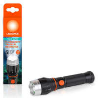 Latarka Taktyczna LED 3.2W 300 lm USB-C ZOOM Ręczna Lampa Akumulatorowa LEDVANCE