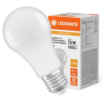 Żarówka LED E27 A60 10W = 75W 1055lm 2700K Ciepła 200° Ledvance