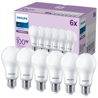 6x Żarówka LED E27 A67 13W = 100W 1521lm 4000K Neutralna 180° EC Multipack Philips