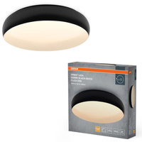 Plafon LED Lampa Sufitowa Natynkowa 36W 2400lm 3000K Ciepła 120° Czarna Biała Ściemnialna Orbis Livia Osram