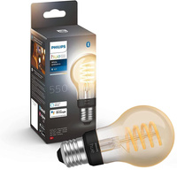Żarówka LED E27 A60 7W = 40W 550lm 2200-4500K CCT FILAMENT SMART Inteligentna Bluetooth ZigBee White Ambiance Philips HUE