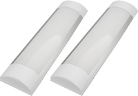 2x Lampa LED Oprawa Liniowa Listwa Garażowa 9W 6500K Zimna Barwa 30cm