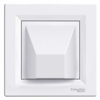 Wypust Kablowy Podtynkowy biały z ramką SCHNEIDER ASFORA