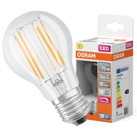 Żarówka LED A60 E27 7.5W = 75W 1055lm 4000K Neutralna 300° Ściemnialna Retrofit Filament CLASSIC Osram