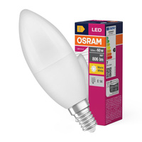 Żarówka LED B39 Świeczka E14 7.5W = 60W 806lm 2700K Ciepła 180° VALUE CLASSIC Osram