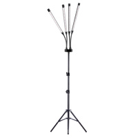 Lampka do Roślin LED Stojąca Regulowana Wspomagająca Wzrost 30W Czarny Vitaro Kobi