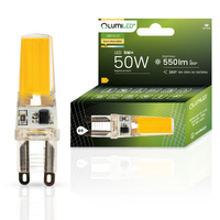 Żarówka LED G9 Kapsułka 5W = 50W 550lm 3000K Ciepła 360° FILAMENT LUMILED