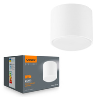 Oprawa Natynkowa SPOT Lampa Sufitowa Punktowa 1x GX53 Biała Videx