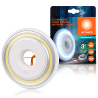 Latarka Kempingowa Sufitowa LED COB Bateryjna 3xAAA 2.2W 180lm 6500K LEDVANCE
