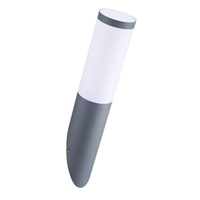 Kinkiet Ogrodowy Lampa Elewacyjna E27 OSLO TUBA GOLDLUX (Polux) SKOŚNY SZARY