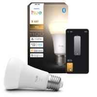 Żarówka LED E27 A60 9.5W = 75W 1100lm 2700K Biała Ciepła SMART Inteligentna Bluetooth ZigBee White Philips HUE